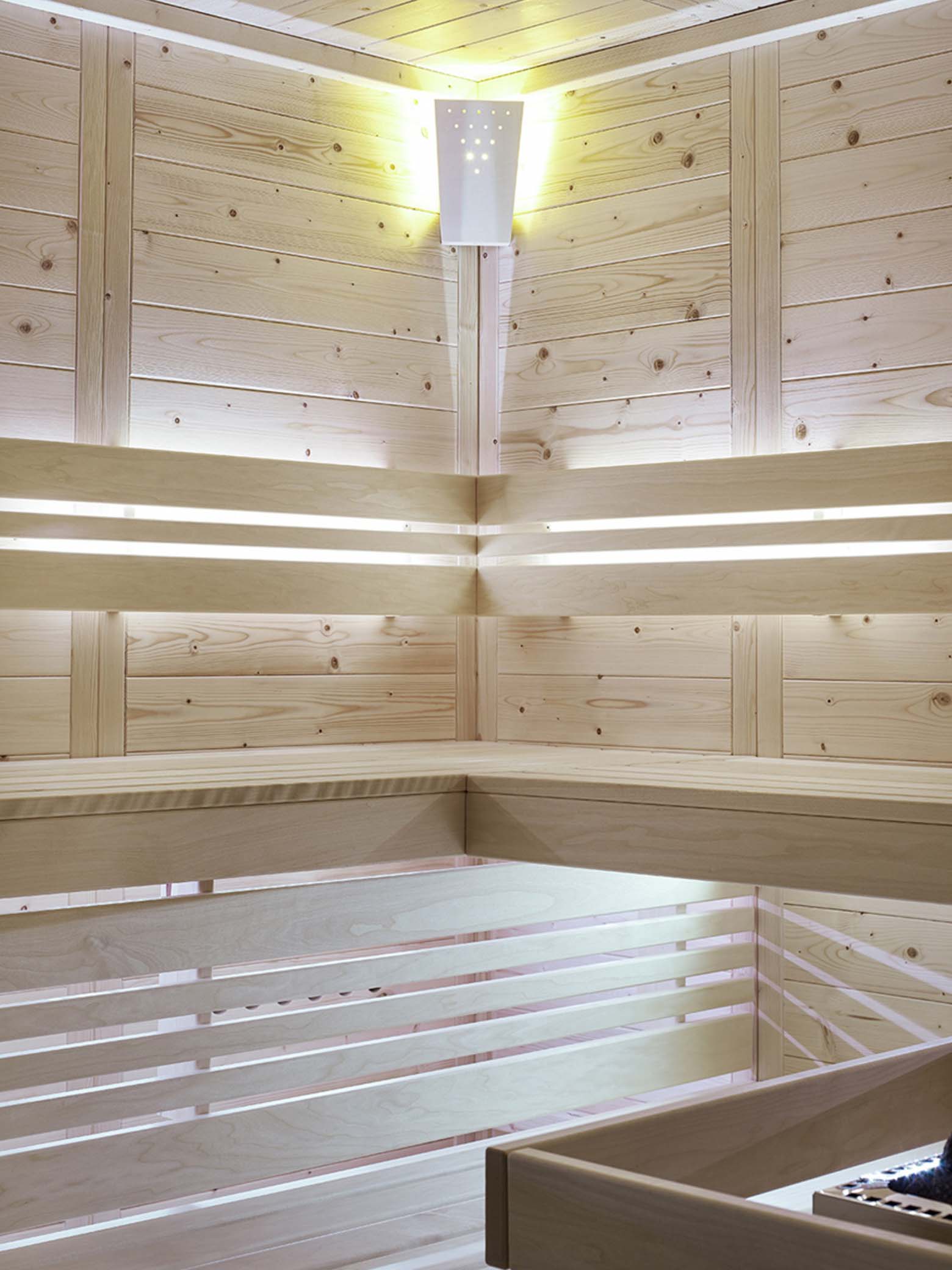 Sauna nach Maß Classico Interieur