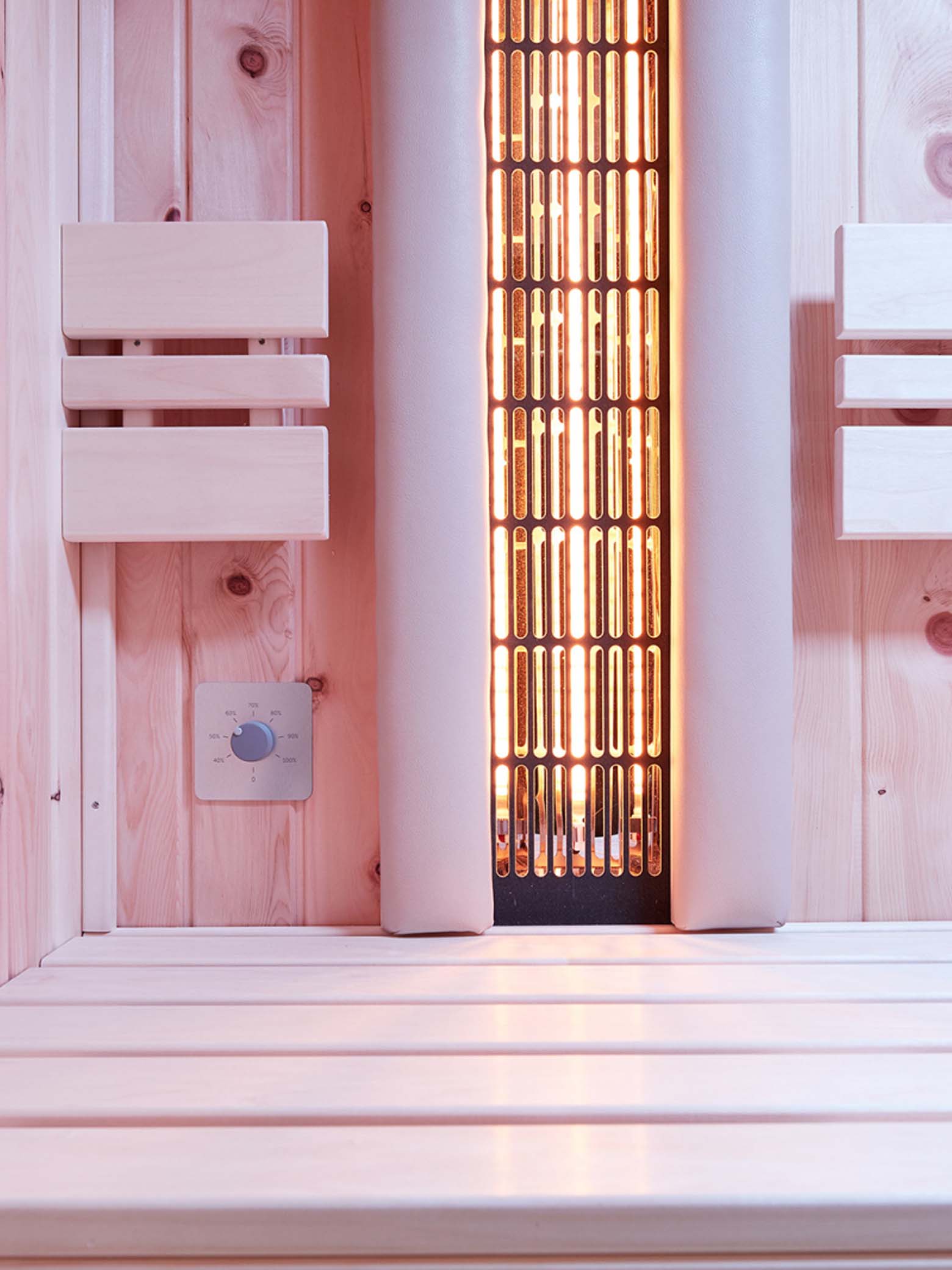 Sauna nach Maß Optima Interieur