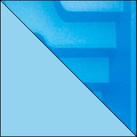 GFK Farben Azur blau