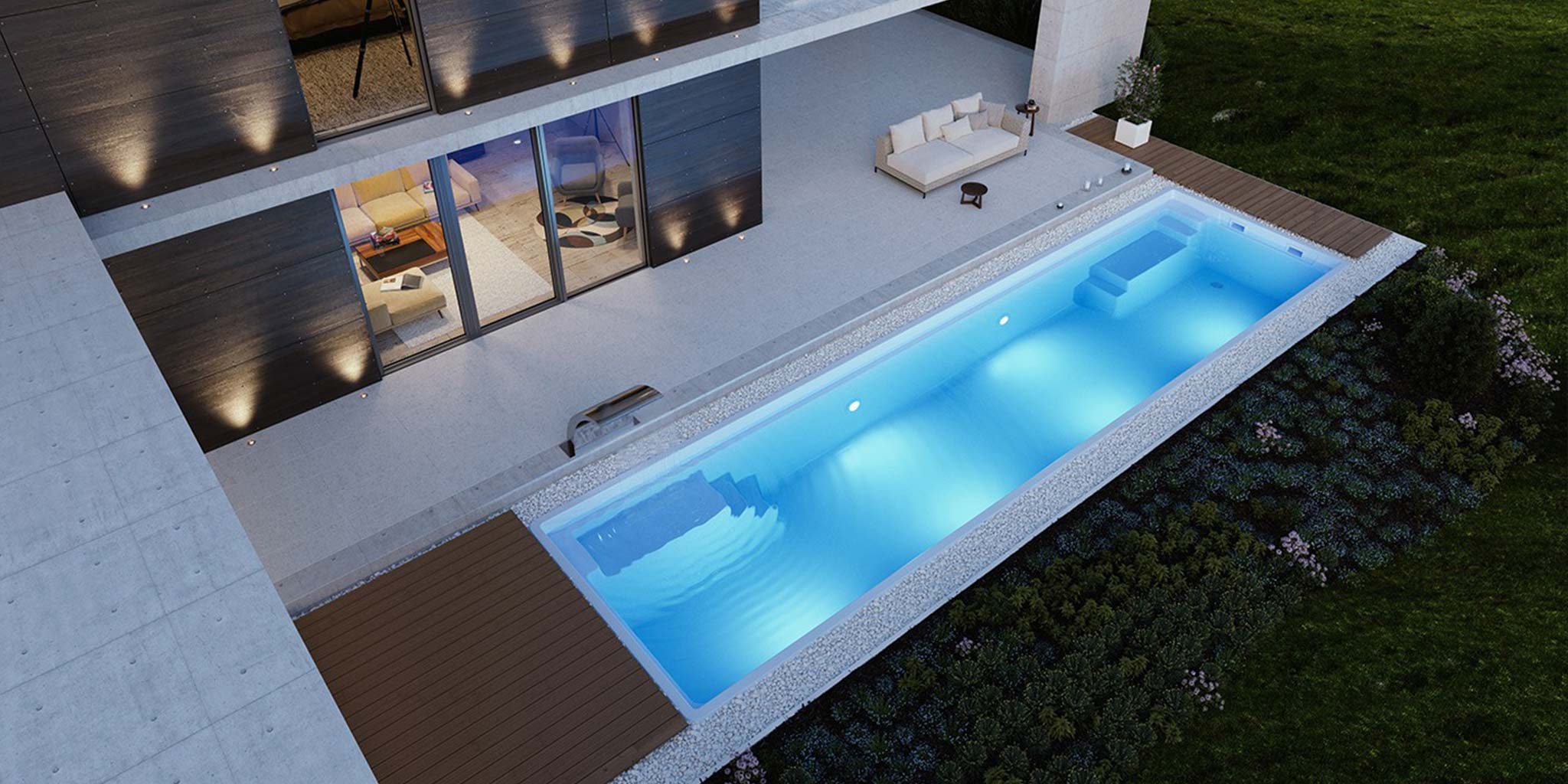GFK Schwimmbecken Riverpool